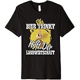 T-Shirt Wer Bier trinkt, hilft der Landwirtschaft (S): Amazon.de