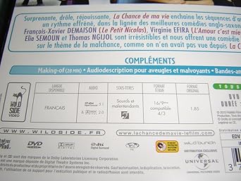 Amazon Com La Chance De Ma Vie 2011 Virginie Efira Francois Xavier Demaison Armelle Deutsch Nicolas Cuche Movies Tv