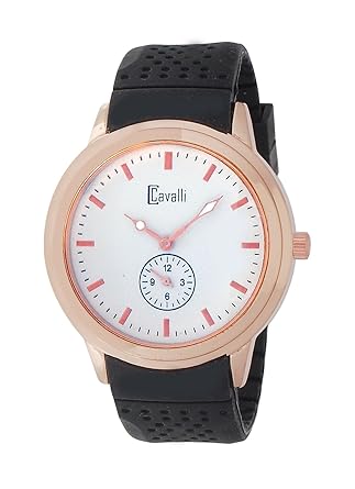 Mens Black Chronograph Watch