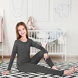 3 Set Girls Thermal Underwear Soft Long Underwear