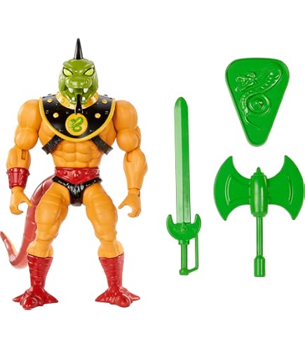 Amazon.com: Masters of the Universe Snake Men He-Man, Slithor & 2x