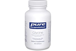 Pure Encapsulations Glycine - Supports Restful Sleep & Liver Detox* - Liver Supplement - Vegan & Gluten-Free - 180 Capsules
