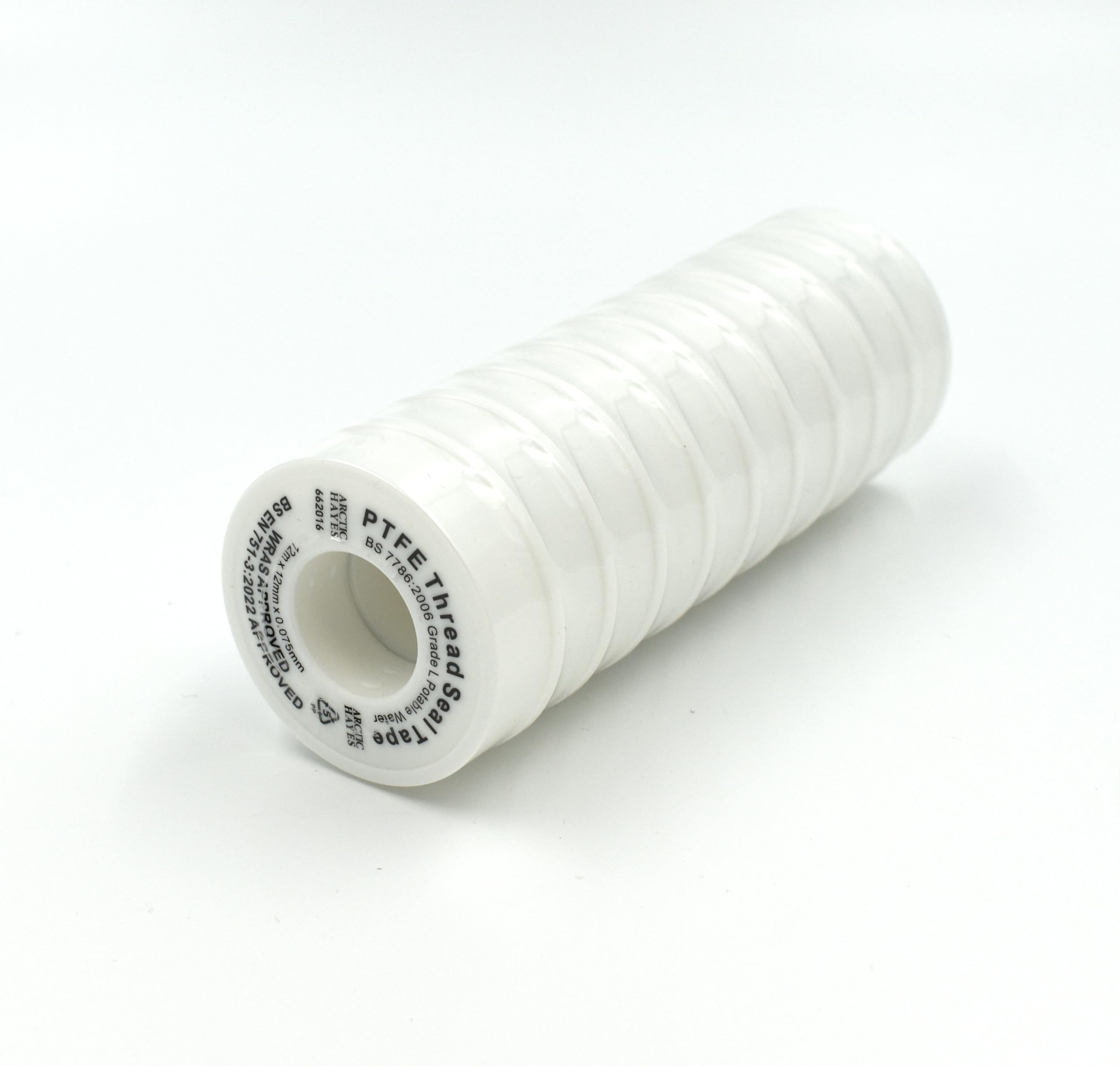 Arctic Hayes Standard PTFE Tape for Water and Oxygen Lines, Pack of 10