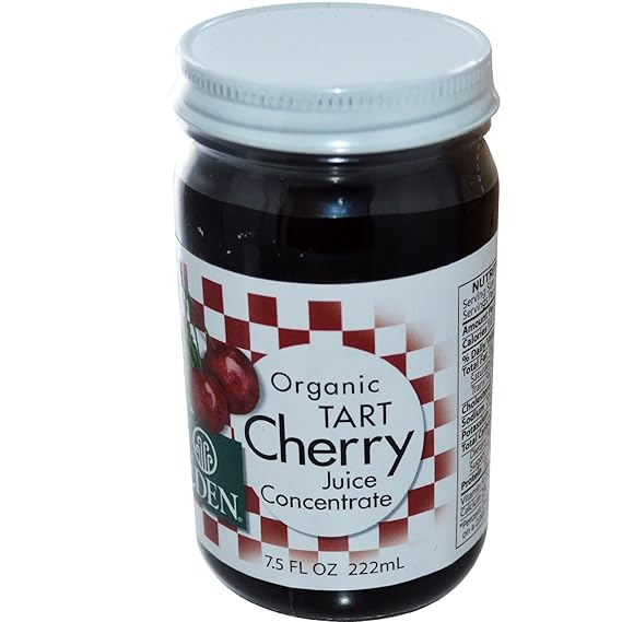 Organic Tart Cherry Juice Concentrate, 7.5 fl oz (222 ml) Amazon.co.uk