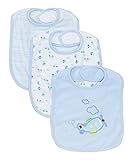 Spasilk Unisex-Baby Newborn 3 Pack Cotton Terry