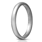 ThunderFit Stackable Silicone Wedding Rings for