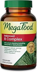 MegaFood Balanced B Complex, Cellular Energy Metabolism Support, 90 Tablets | Vitamin B Complex for Women & Men, Vitamin B6, 