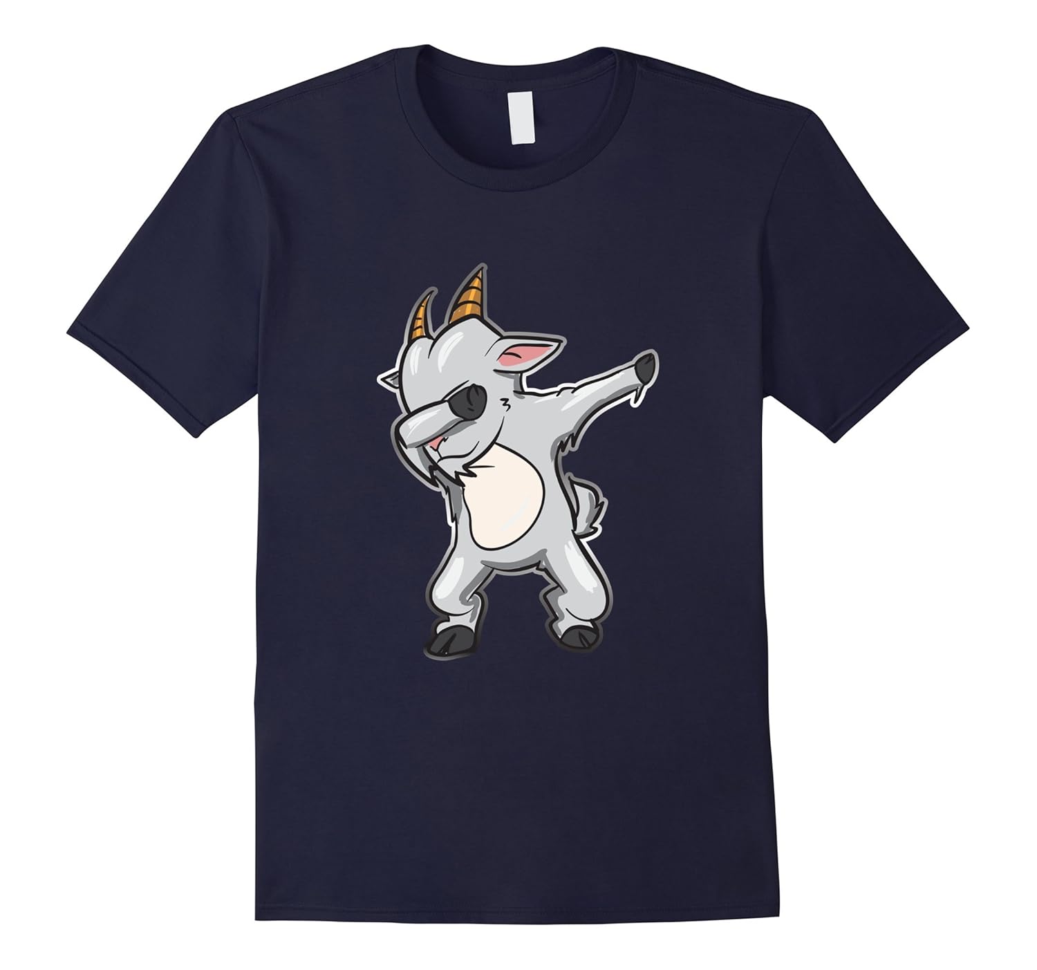 Dabbing Goat Funny T shirt Dancing-tovacu