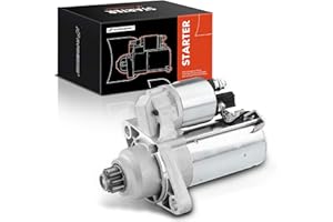 A-Premium Starter Motor Compatible with Volkswagen Jetta 2011 2012 2013 2014 2015 L4 2.0L, 12V 1.0KW 10 Teeth Counterclockwis