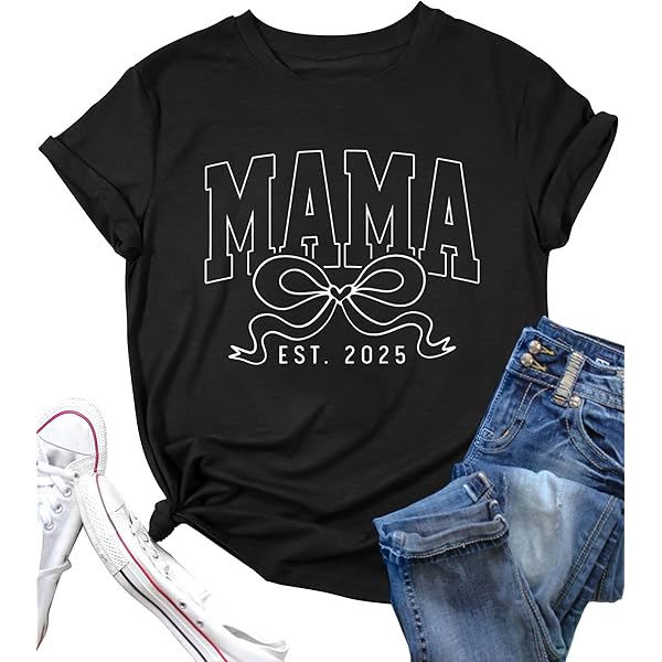 mama 5月10日～13日まで休みます Amazon.com: Mama Est 2024 Shirt, Mother's Day Gift, Gift for