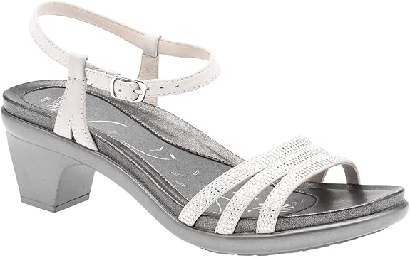 Amazon.com: ABEO Grace Neutral - Mid Heel Sandals: Shoes