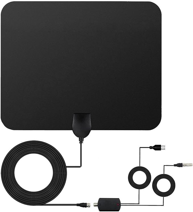 TV Aerial Indoor Freeview, TELEV 50 Miles Amplified Amazon.co.uk