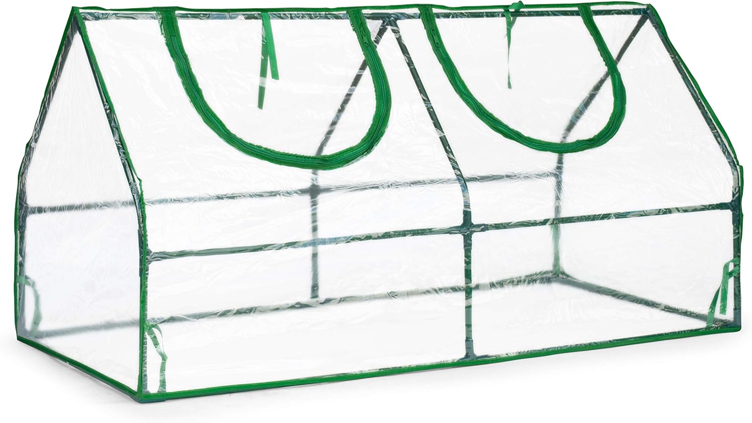 Topline Outdoor Mini Garden Greenhouse with Zipper Openings - 47 Inch