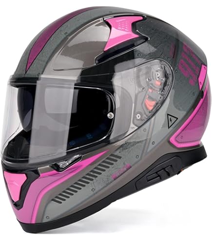 ペルフェクト Amazon.com: Gmax FF-98 Aftershock Full Face Helmet with Rear LED