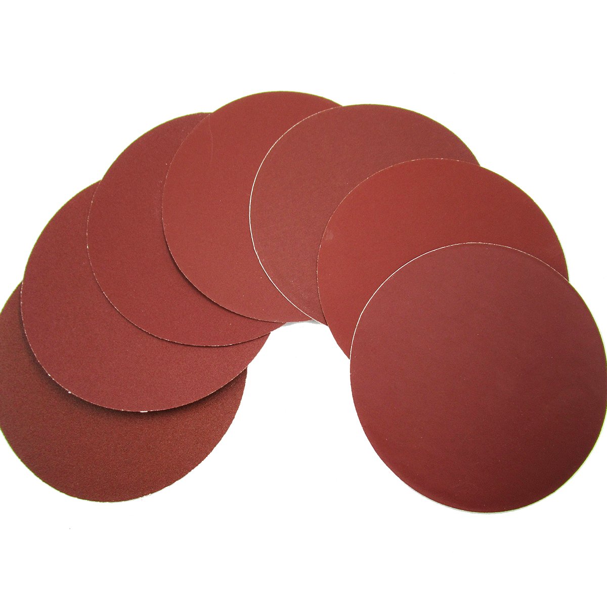 70pcs PSA Sanding Discs 6 Inch, 120/180/240/320/400/600/800 Grit Adhesive Backed for Random Orbital Sander: Industrial & Scientific
