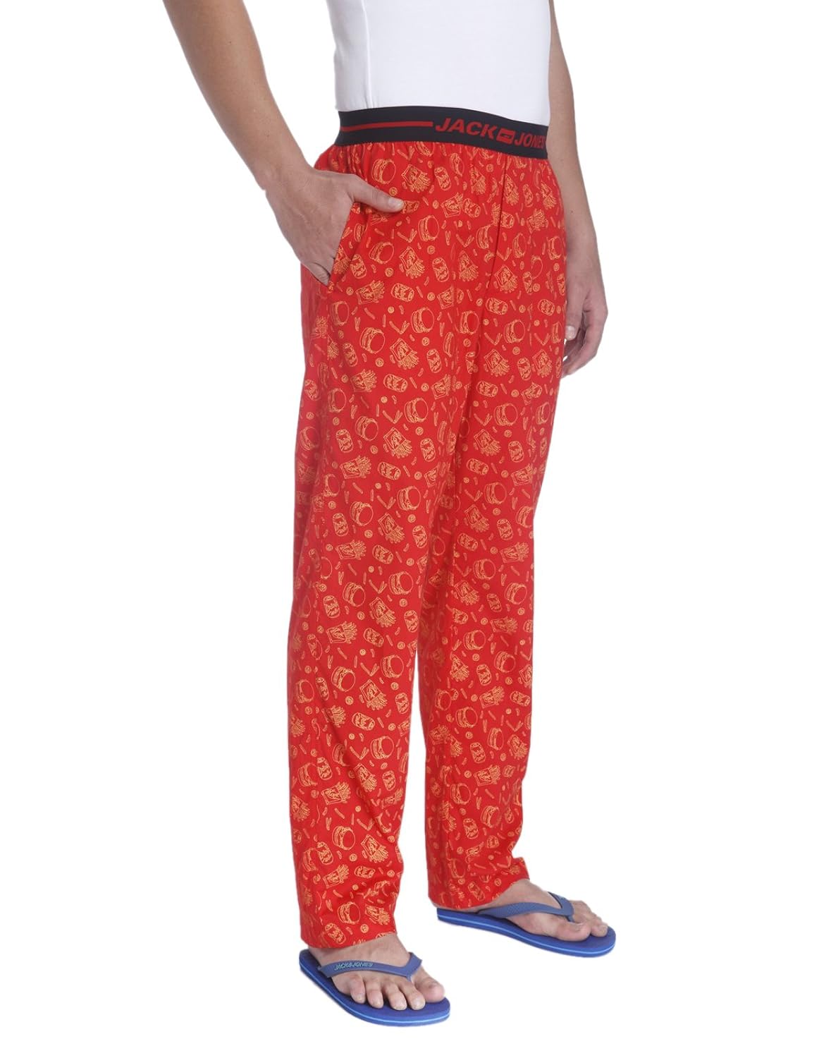 jack & jones men's cotton lounge pants