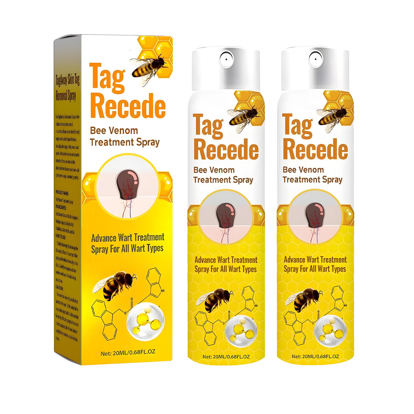 Photo 1 of (2psc) Bee Venom Spray for Women and Men (20 ml)