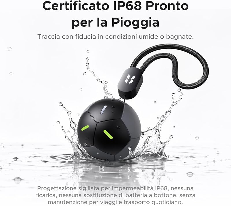 FineTrack DUO 2 Supporto iOS Find My o Android Find Hub