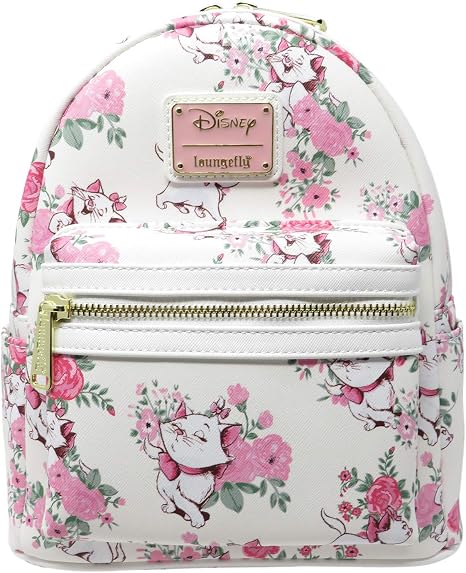 Loungefly Disney The Aristocats Marie Floral Mini Backpack