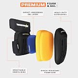 Thunderbolt Black Diamond Knee Pads Gel Double Gel Kevlar Stitching view 4