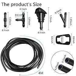 Windshield Washer Nozzles Kit, Windshield Washer