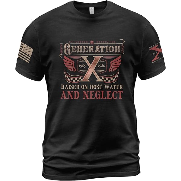 Gen X T Shirt Women, Gen X Shirts for Men, Generation X Tee Shirt
