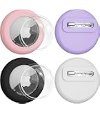 Coques Cachées Pour AirTag - Lot De 4 Avec épingle - Silicone Souple - Suivi Enfants, Animaux, Objets