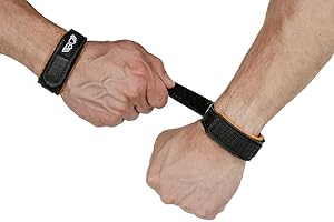 WARM BODY COLD MIND Leather Wrist Wraps for Weightlifting, Powerlifting, Gym – Heavy Duty Wrist Straps for Strength Training, for Men & Women