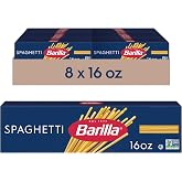 Barilla Spaghetti Pasta, Non-GMO Kosher Pasta, 16oz. (8PK)