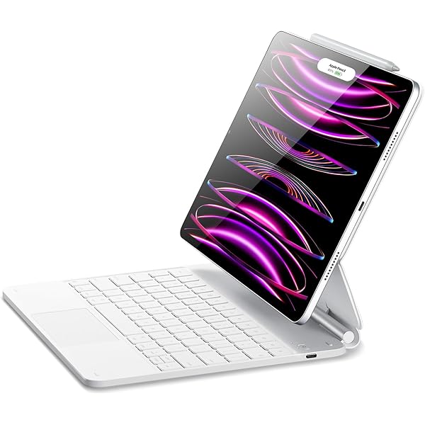 Magic Keyboard Blanc Pour IPad Pro 12.9 Pouces (5e Génération, 2021) Neuf Sous Emballage