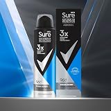 Sure Men 96H Antiperspirant Deodorant Spray 150ml Pack of 6 Fresh Sporty Clean view 4