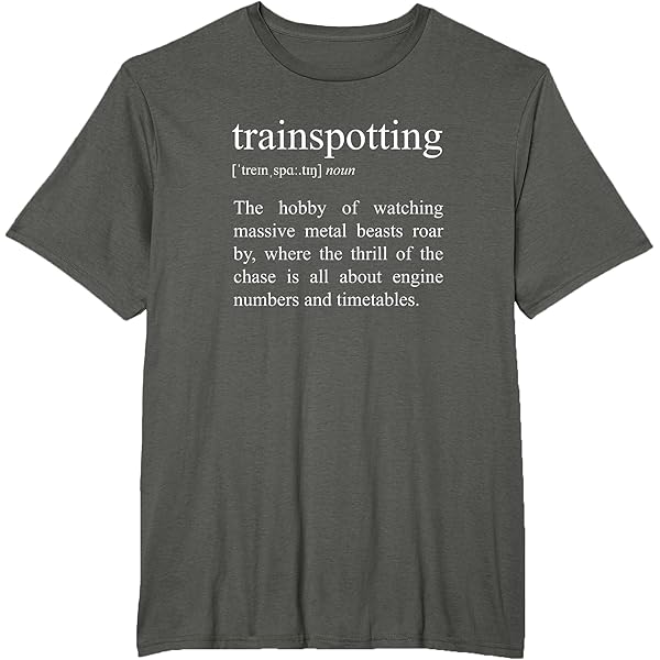 Trainspotting Men's T-Shirt - White - Small | Amazon.com