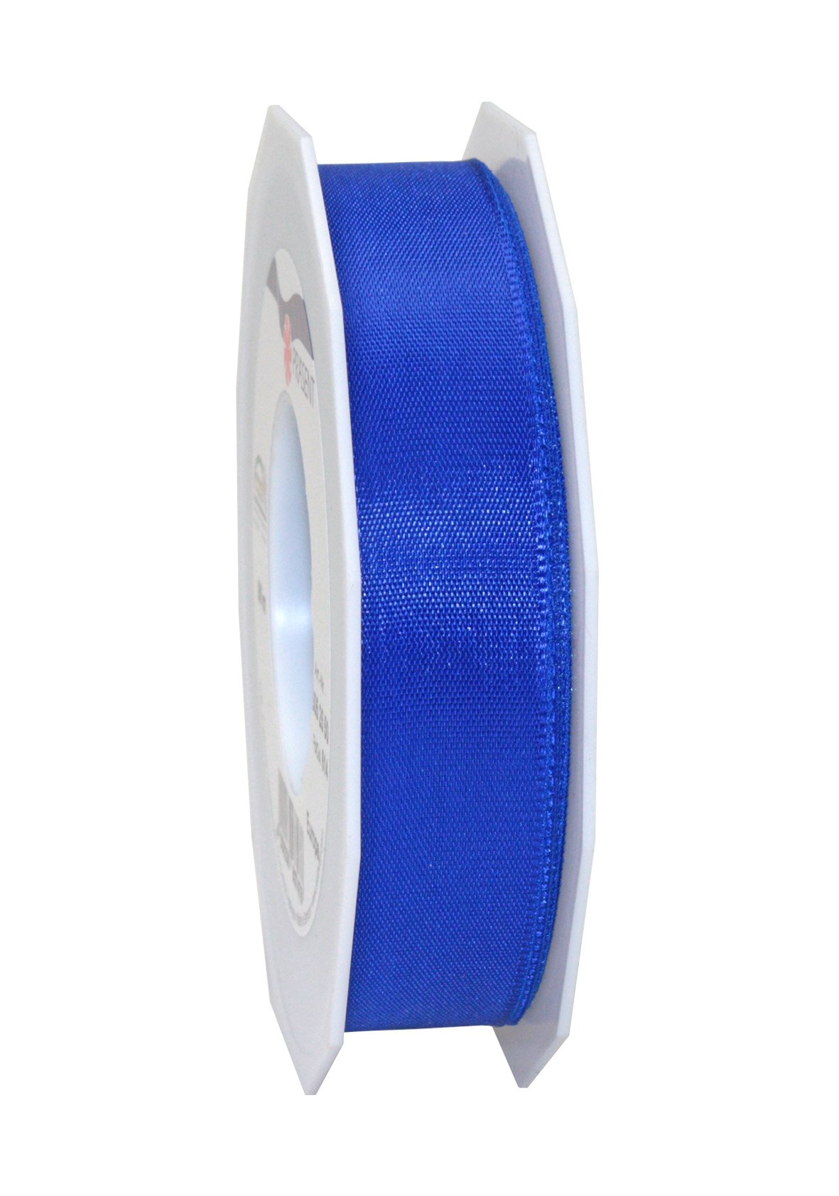 PRÄSENT - Europa Taffeta Ribbon Royal Blue 25 mm width, 50 m length
