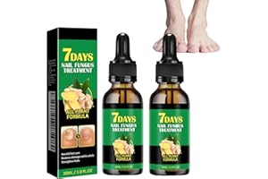 ETUIH 7 Days Ginger Foot Spray，7 Days Ginger Nail Treatment,Ginger Nail Treatment (2PCS)
