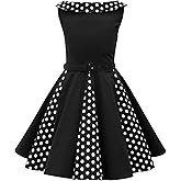 BlackButterfly Kids 'Alexia' Vintage Polka Dot 50's Girls Dress