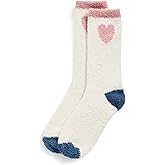 Barefoot Dreams Women's CozyChic Color Block Heart Socks