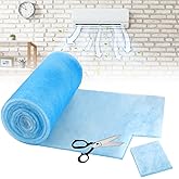 Frienda 12 x 120 Inch Merv 6 Reusable Air Vent Filter Cut to Size Electrostatic Floor Vent Filter Washable Replacement Compatible with Most Air Conditioning Furnace HVAC