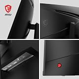 MSI G2422C 23.6" FHD 180Hz 1ms Curved Gaming Monitor VA Adaptive Sync view 4