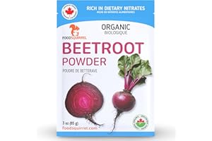Organic Beetroot Powder 3oz – Pure Beet Root Powder Rich In Dietary Nitrates for Your Pre-Workout Smoothie, Juices & Baking –
