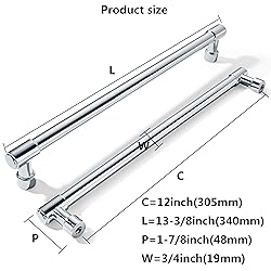 khtumeware Appliance Pulls Polished Chrome 12