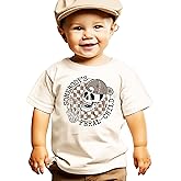 Feral Child Shirt for Boys Funny Retro Skeleton T-Shirt for Toddlers & Kids
