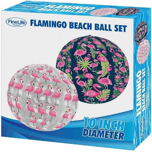 flamingo beach ball