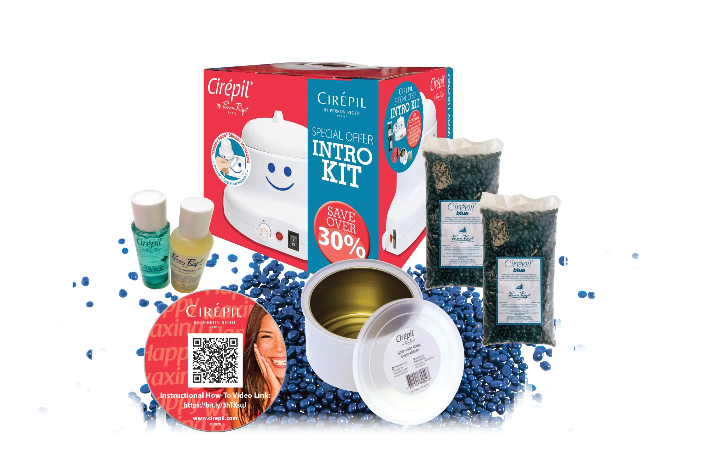 Cirepil - Waxing Kit - At Home Introduction Kit