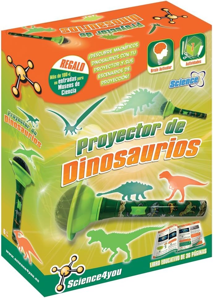 Science4you - Proyector de Dinosaurios - Juguete científico y ...