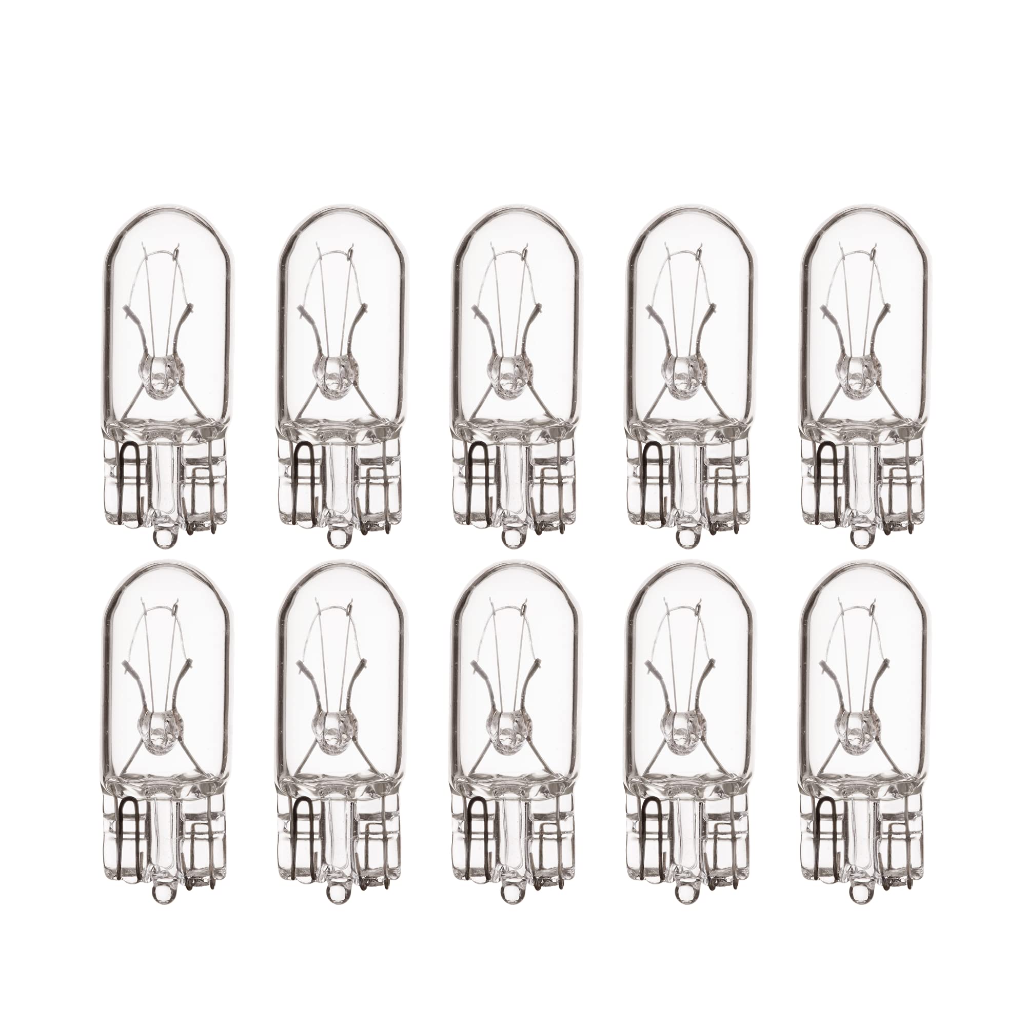 Photo 1 of CEC Industries 194 Light Bulb 14V, 3.78W, T3.25 Shape, C-2F Filament, Glass Wedge (10-Pack)