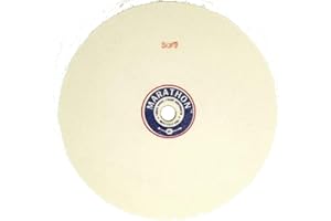 MARATHON 100% WOOL FROM AUSTRALIA BEST FELT USA BFC Marathon 8" x 1" Felt Polishing Wheel, Soft Density, 5/8" Arbor Hole