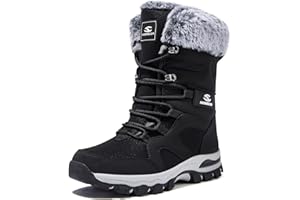 HOBIBEAR Women's Winter Snow Boots | Mid-Calf | Faux Fur | Water Resistant