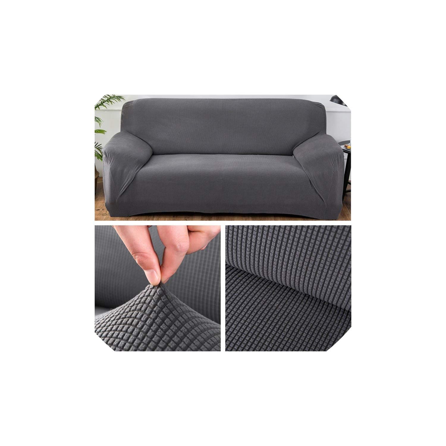 Amazon Com Polar Fleece Fabric Sofa Cover Stretch Anti Pets Dogs