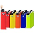MK Lighter Flint Strike Disposable Lighters, Ultra Thin Design, Ideal for Candle, BBQ and Pocket Use (20PC)