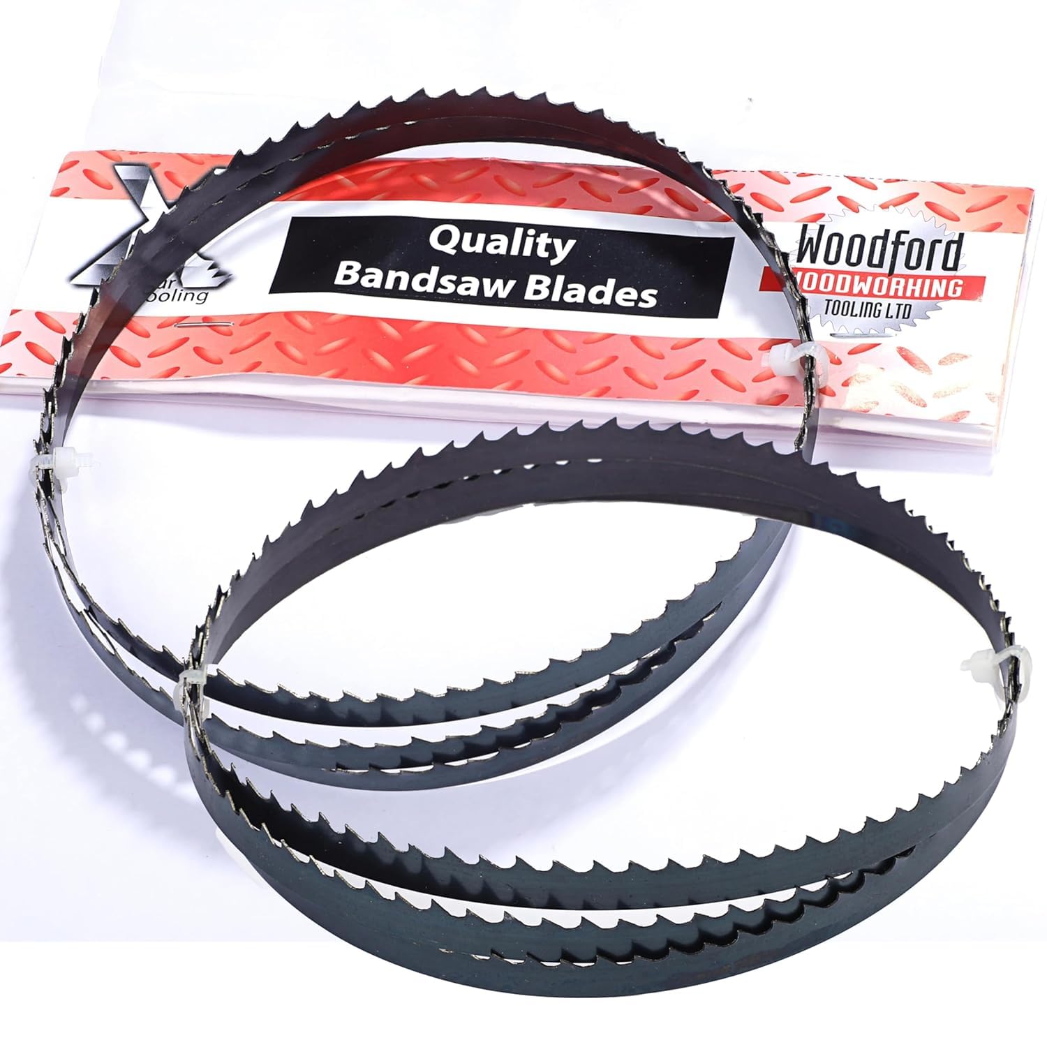 1638mm x 1/2" x 24 TPI Premium Wood Cutting Carbon Steel Band Saw Blade Wood, MDF, Plastic & Acrylic for Hardwood, Softwood,Curve & Resawing – Fits Charnwood, Lumberjack, Scheppach